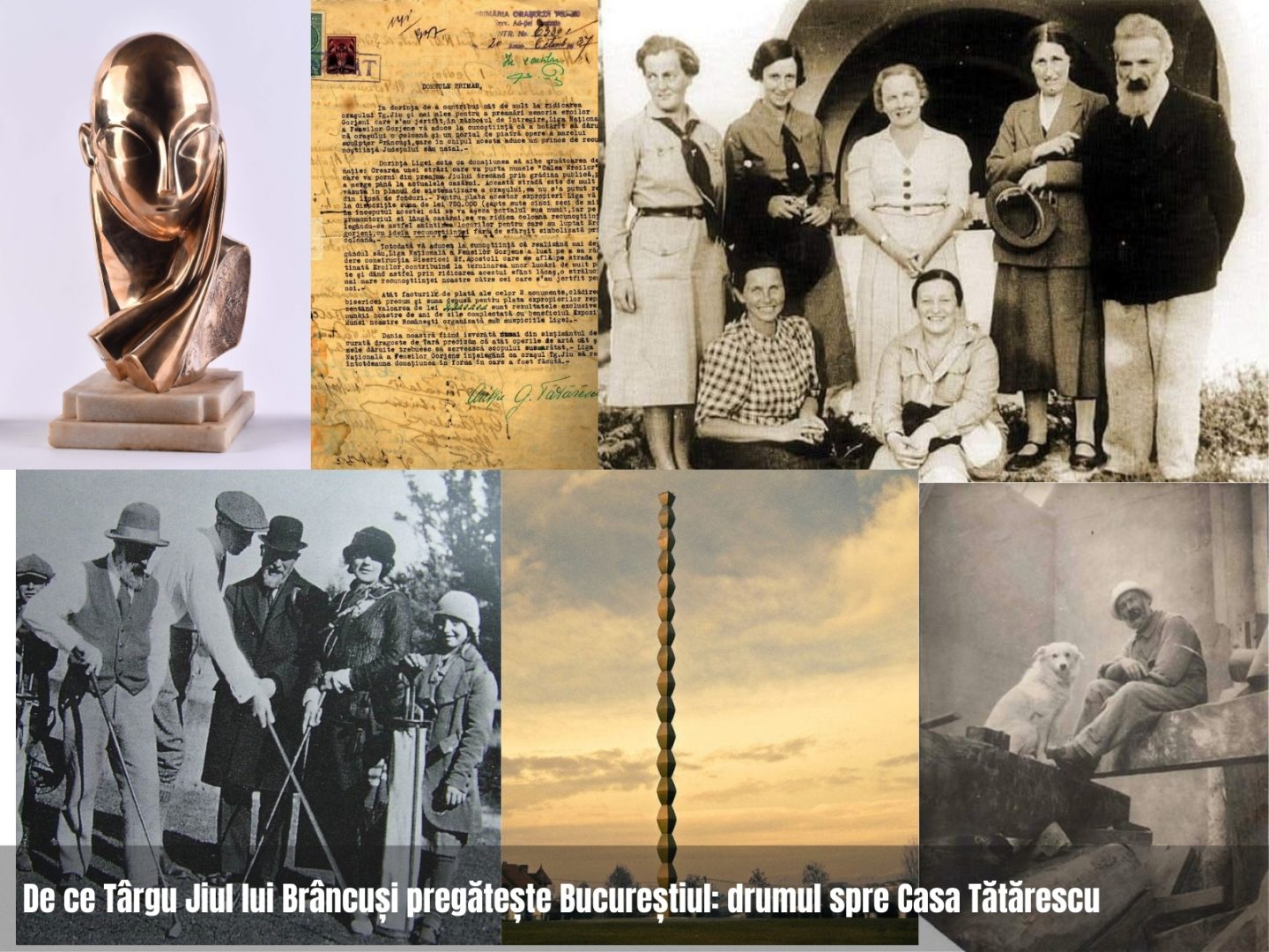 De ce Târgu Jiul lui Brâncuși pregătește Bucureștiul: drumul spre Casa Tătărescu